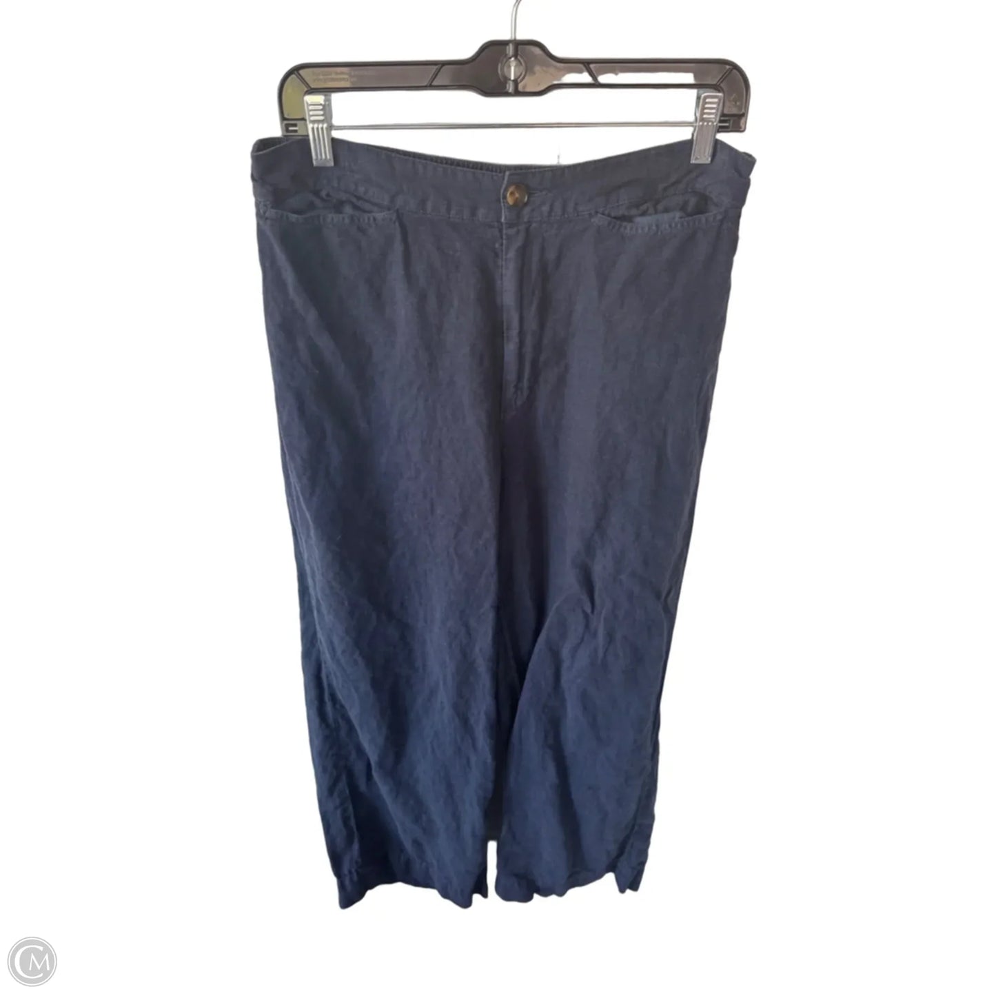 Pants Linen By Faherty In Navy, Size: 12