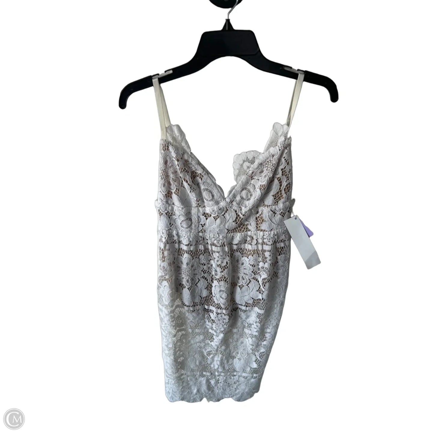 Dress Party Midi By For Love & Lemons In Cream, Size: M
