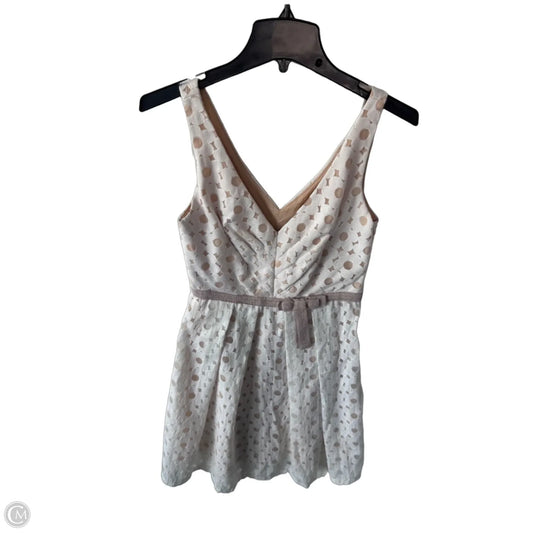 Dress Party Short By Eva Franco In Cream, Size: S