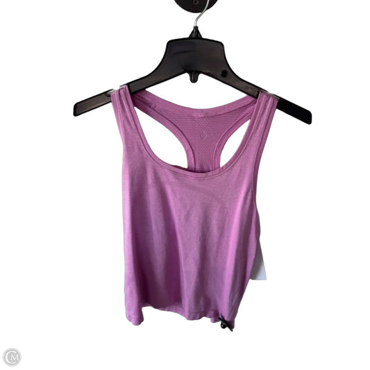 Athletic Tank Top By Lululemon In Purple, Size: M