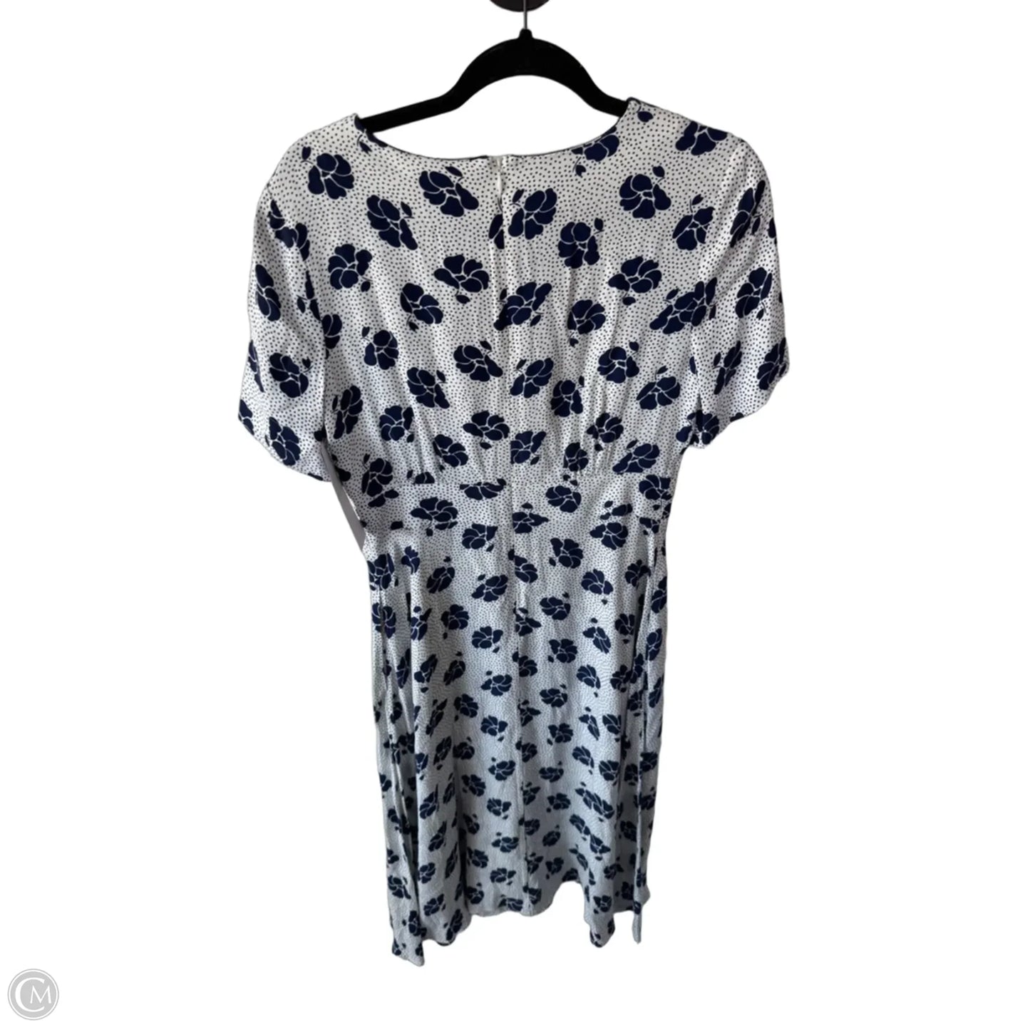 Dress Work By Boden In Blue & White, Size: S