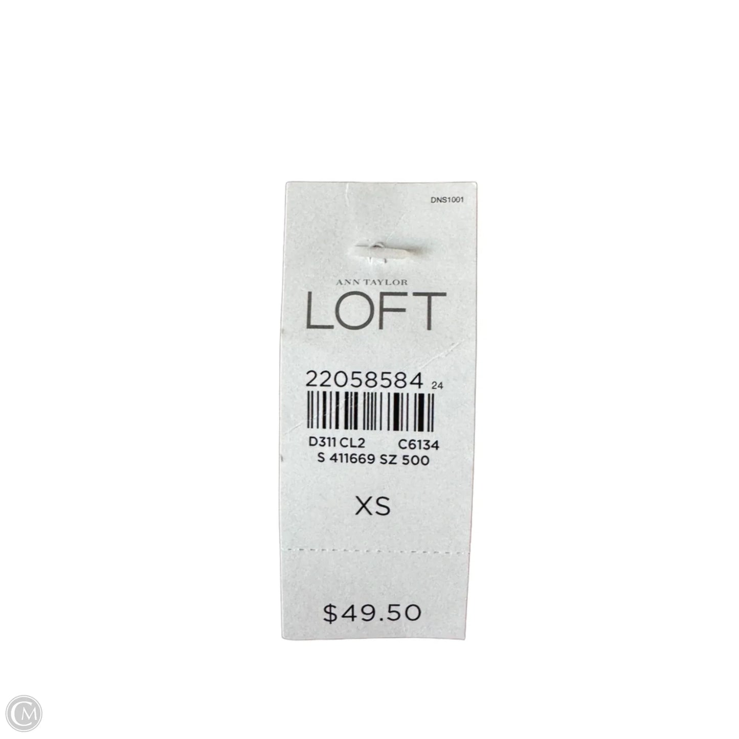 Blouse Sleeveless By Loft In Red, Size: Xs