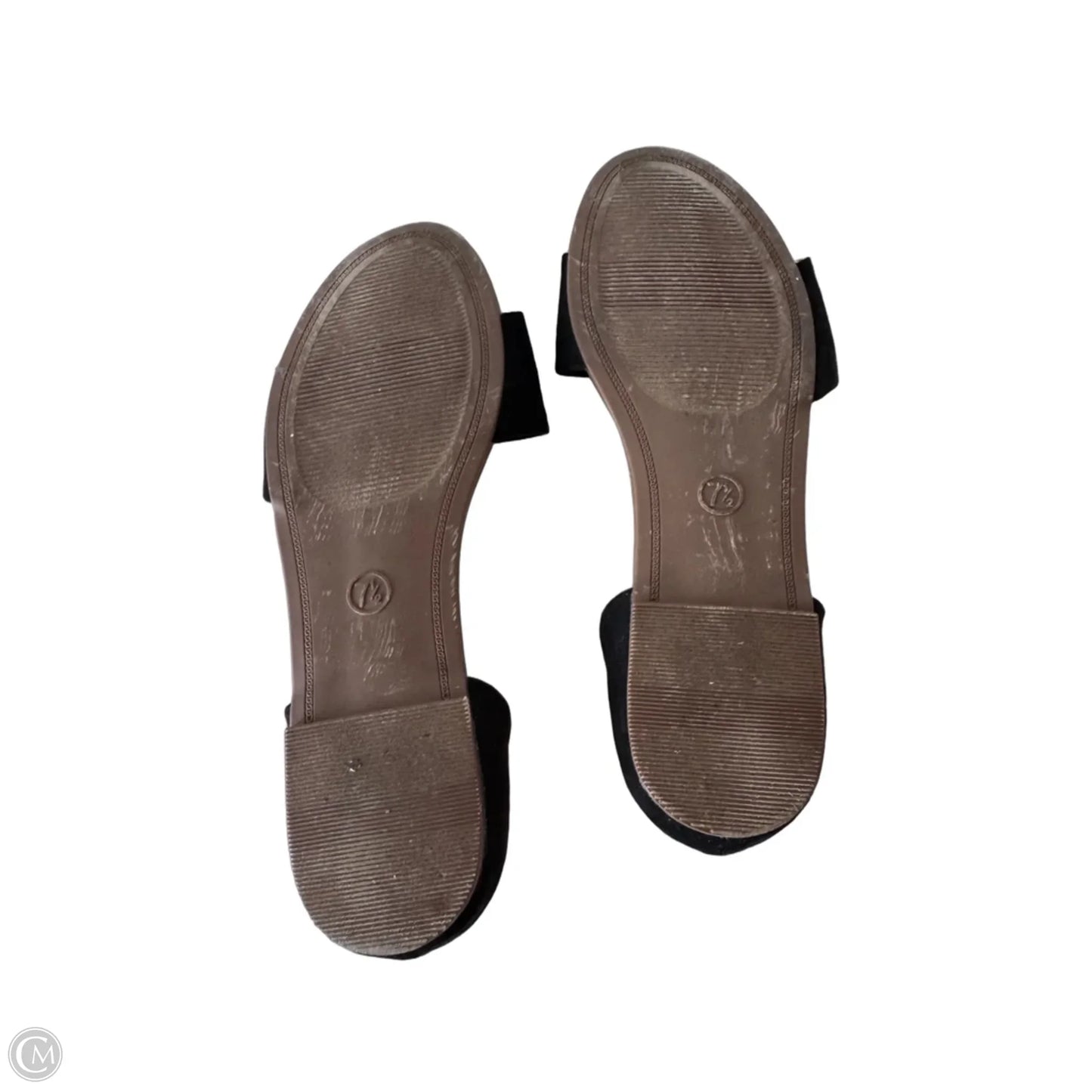 Sandals Flats By A New Day In Black, Size: 7.5