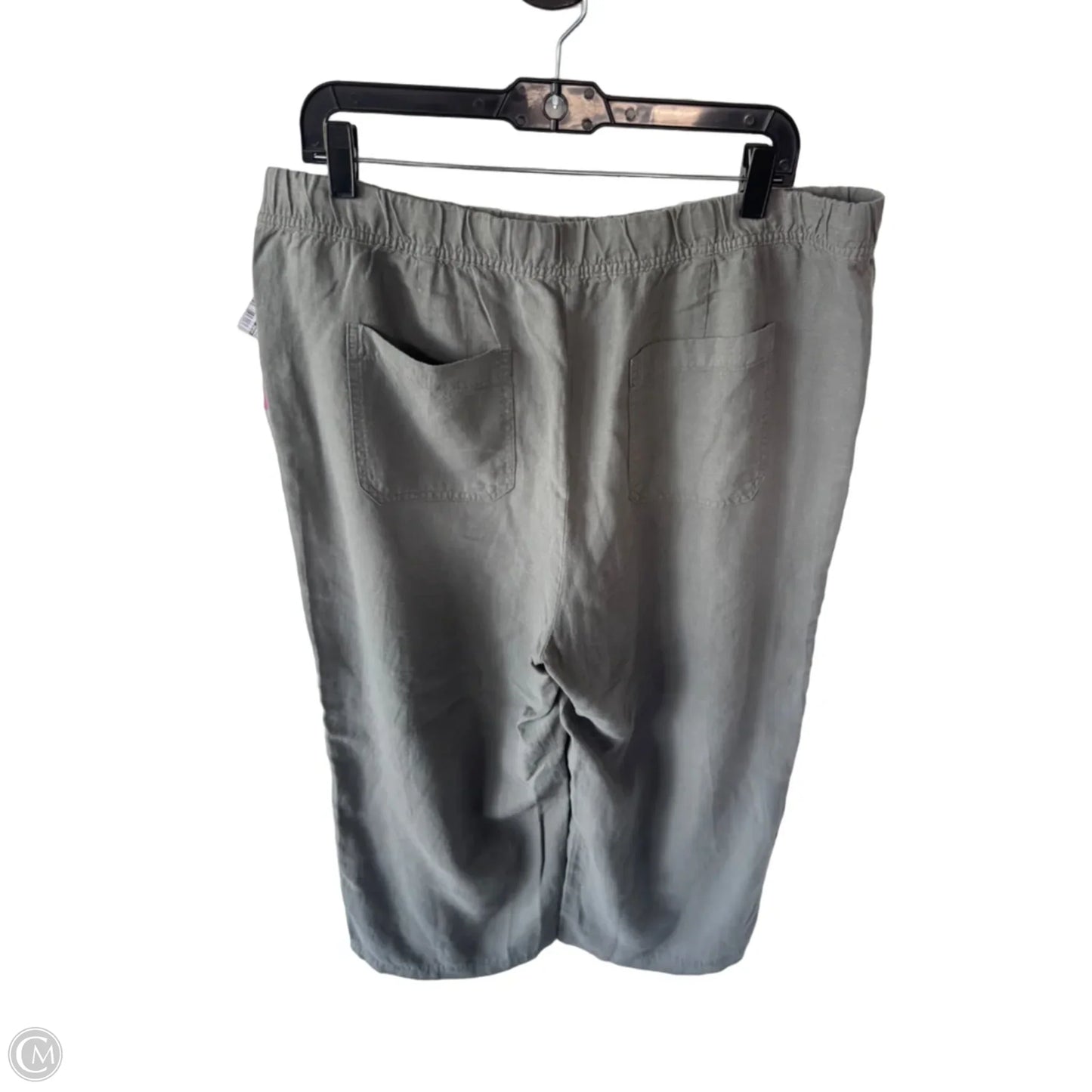 Pants Linen By Pure Jill In Green, Size: 12