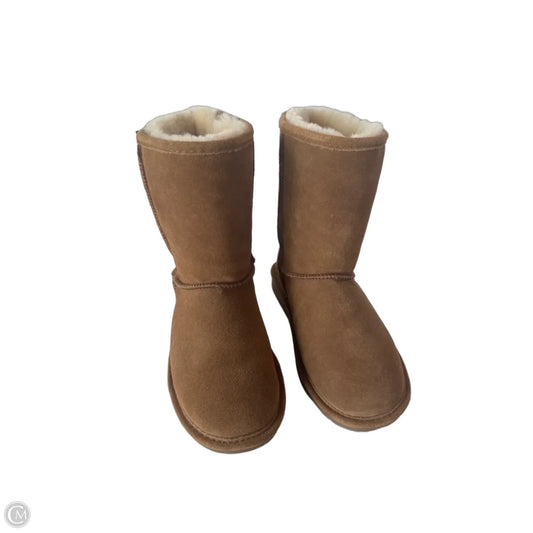 Boots Mid-calf Flats By Natural Reflections In Brown, Size: 7