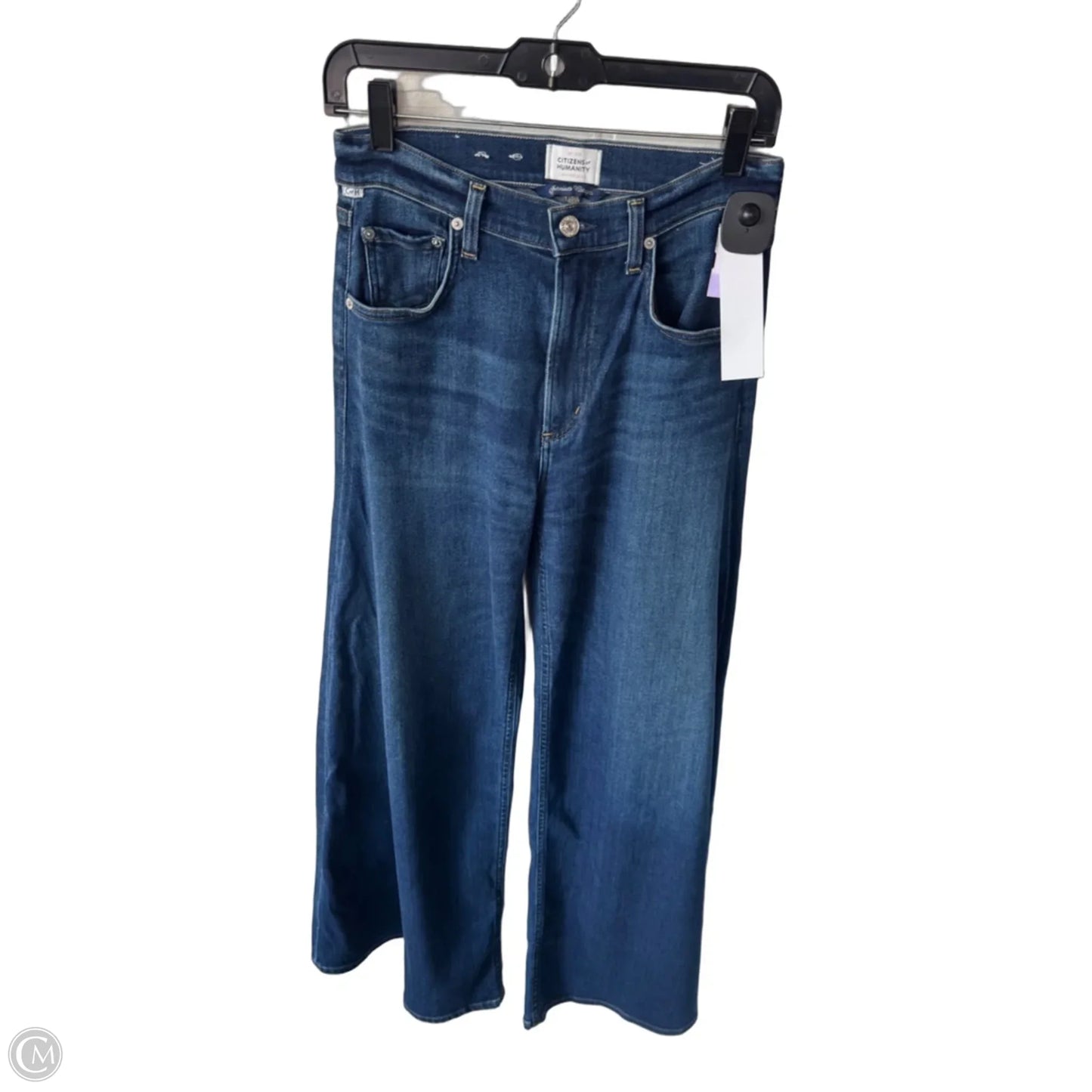 Jeans Flared By Citizens Of Humanity In Blue Denim, Size: 2