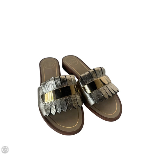 Sandals Flats By 1901 In Gold, Size: 5.5