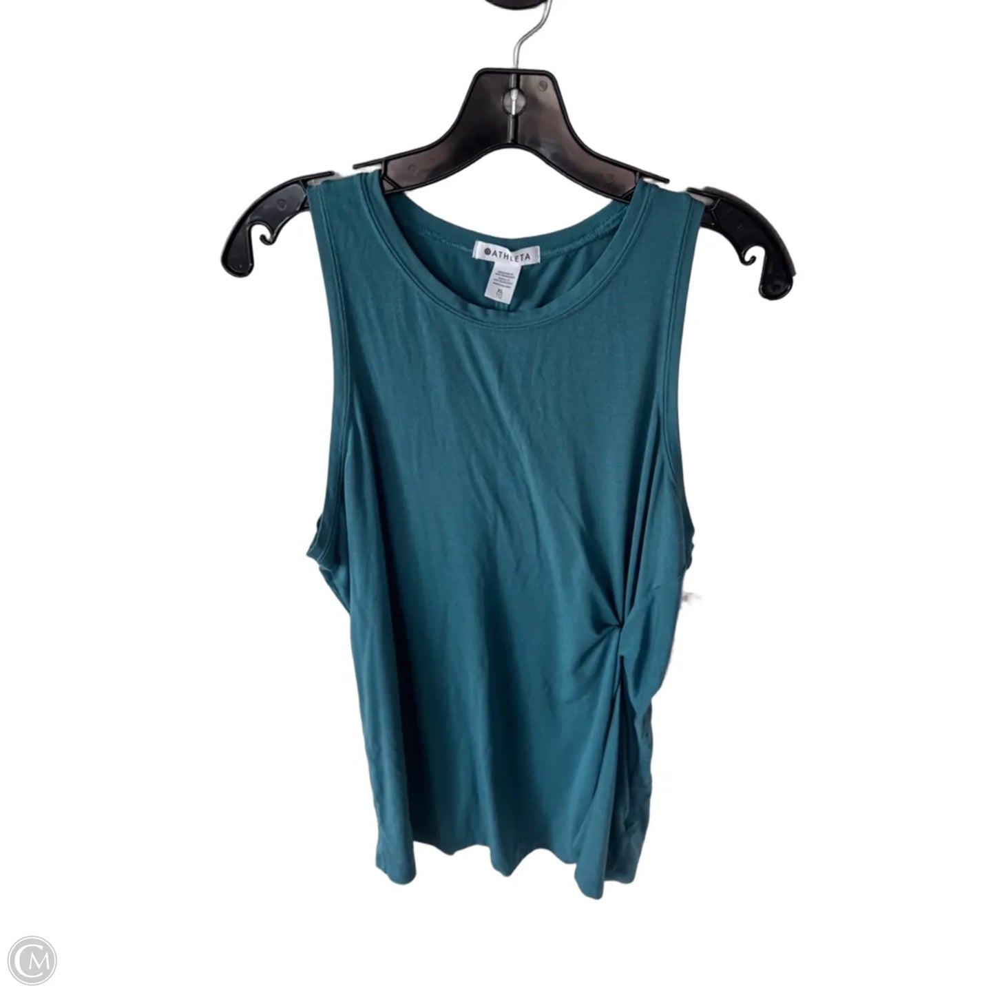 Athletic Tank Top By Athleta In Teal, Size: Xl
