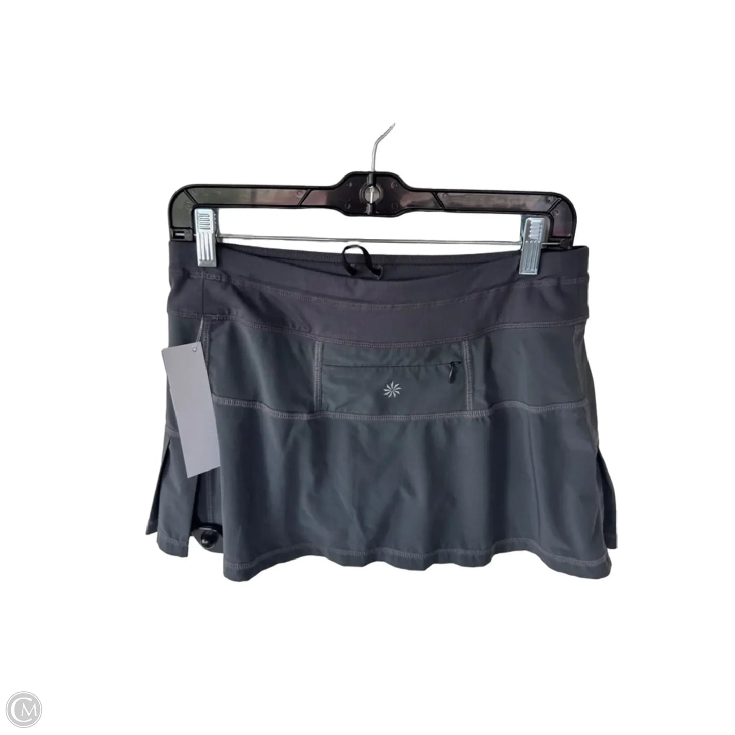 Athletic Skort By Athleta In Grey, Size: Xs