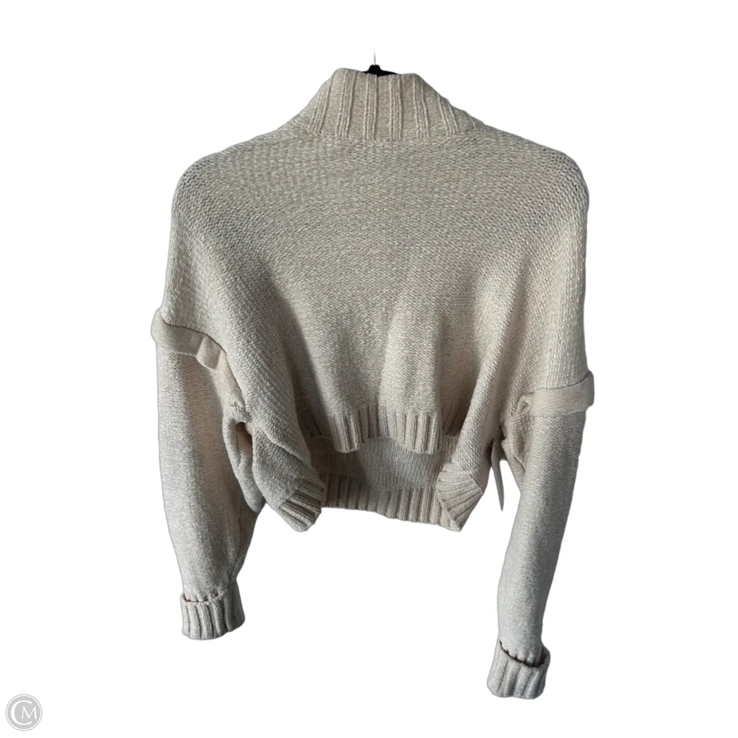 Sweater By Urban Outfitters In Cream & Tan, Size: M