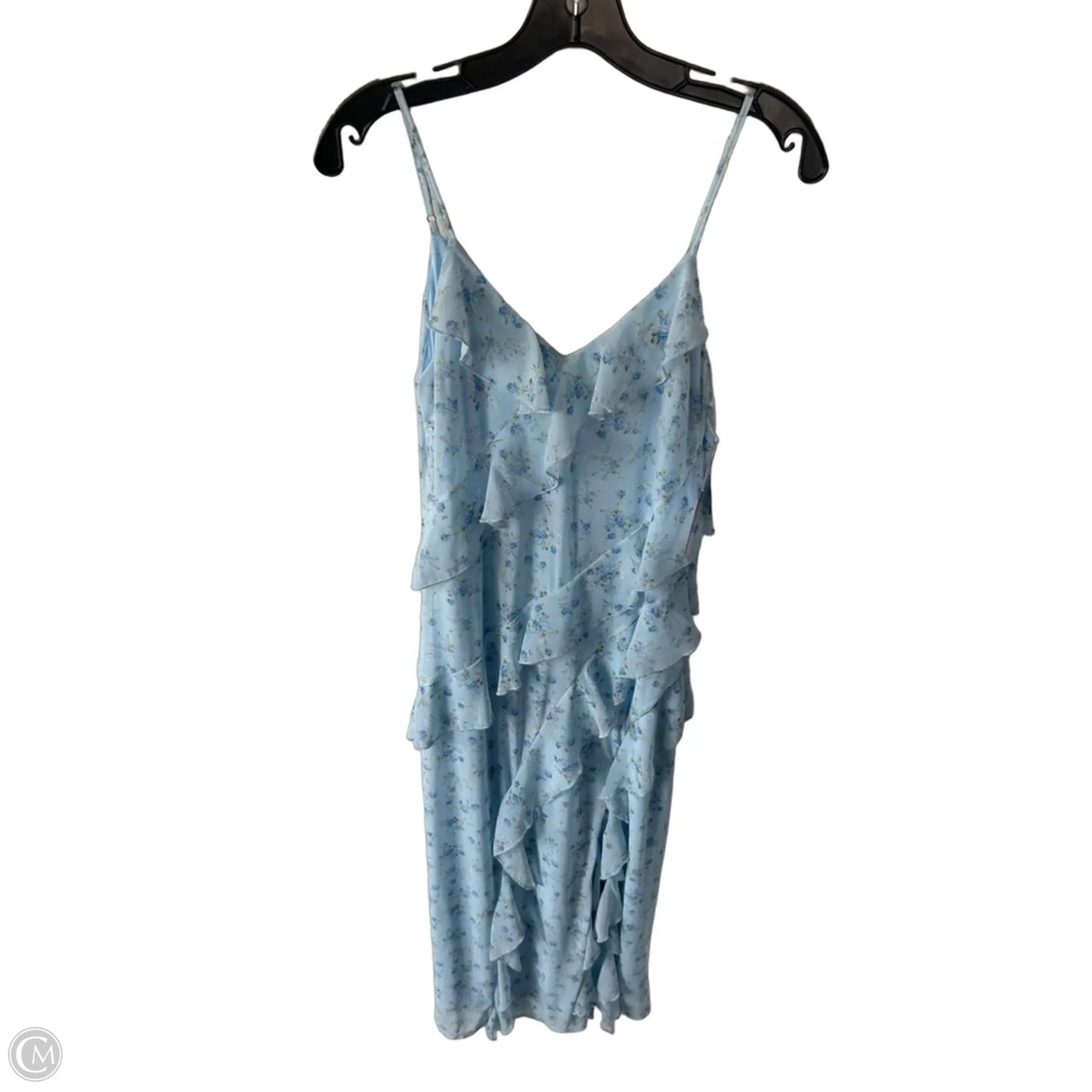 Dress Party Long By Altard State In Blue & Green, Size: M