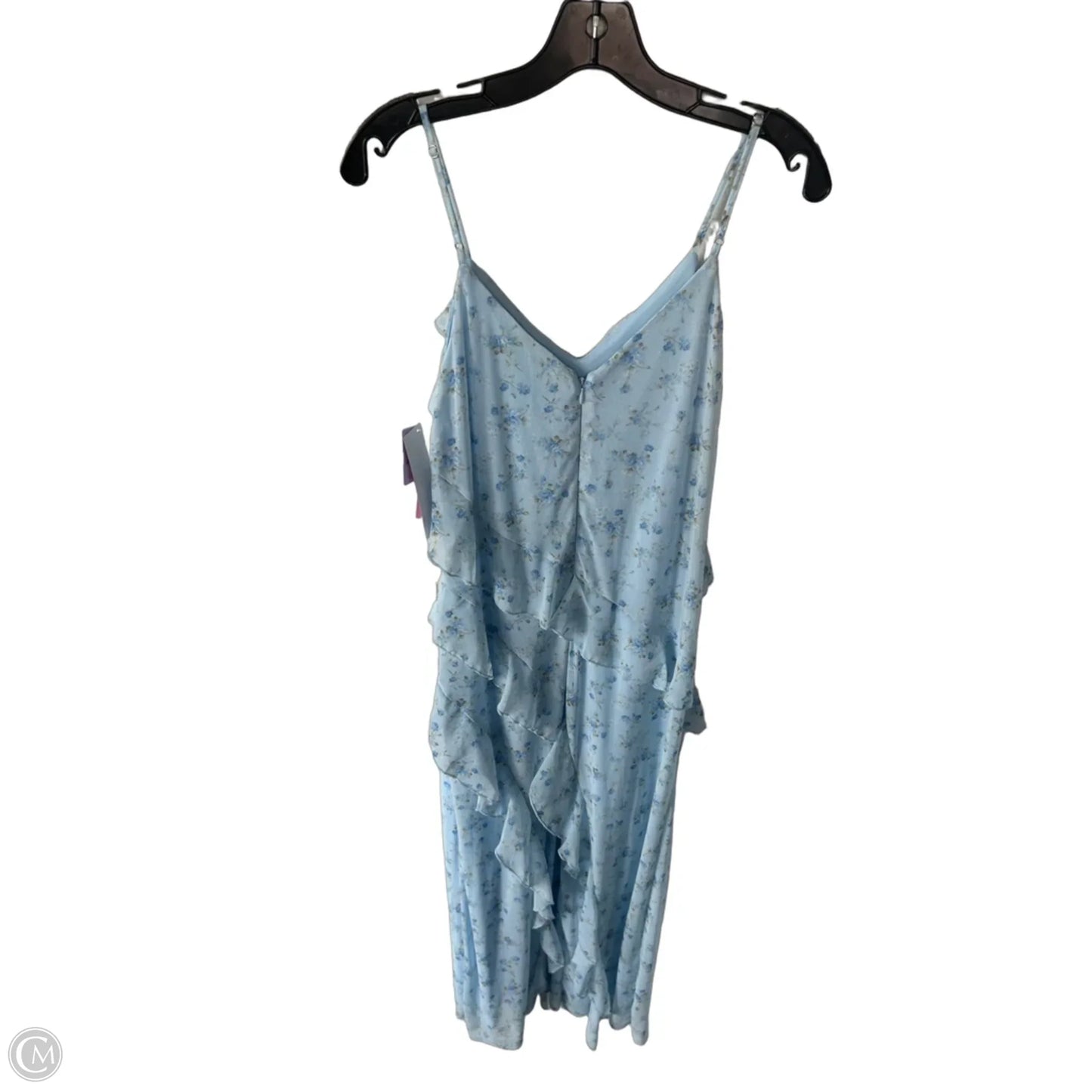 Dress Party Long By Altard State In Blue & Green, Size: M