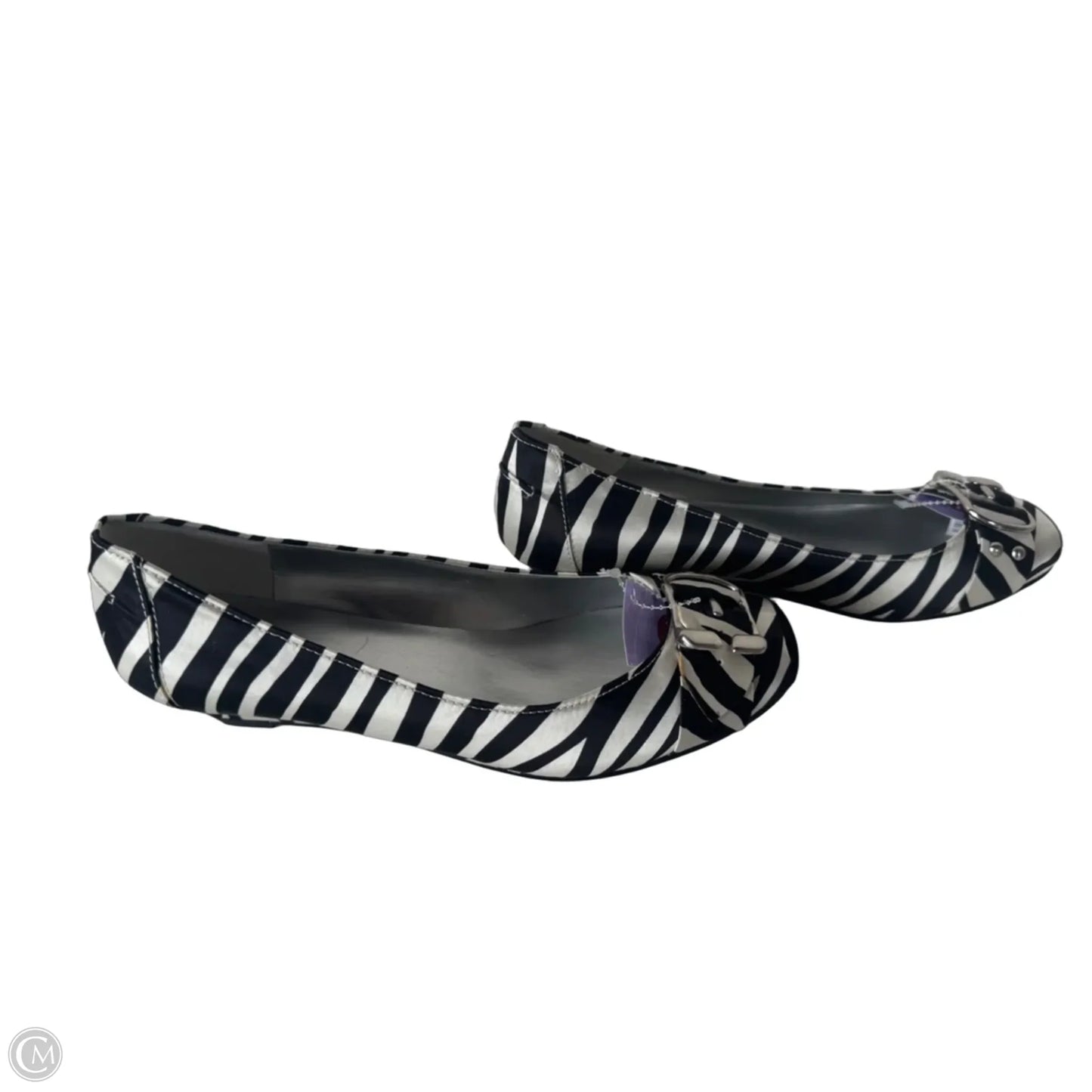 Shoes Heels Wedge By Jessica Simpson In Zebra Print, Size: 9