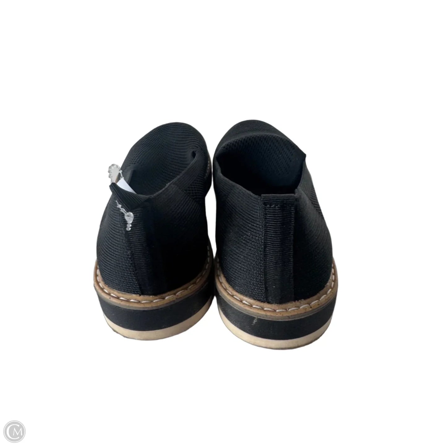 Shoes Flats By Taryn Rose Shoes In Black & Tan, Size: 9.5
