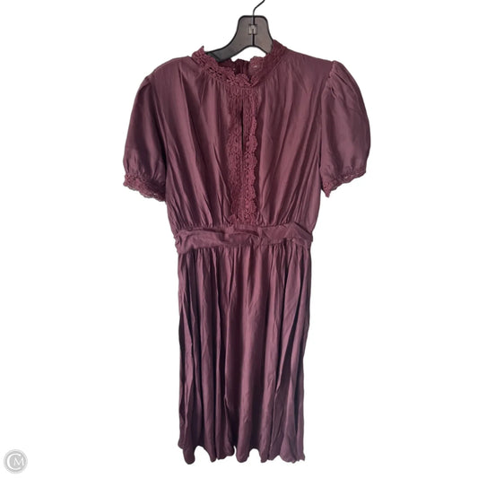 Dress Casual Maxi By Cmf In Maroon, Size: M