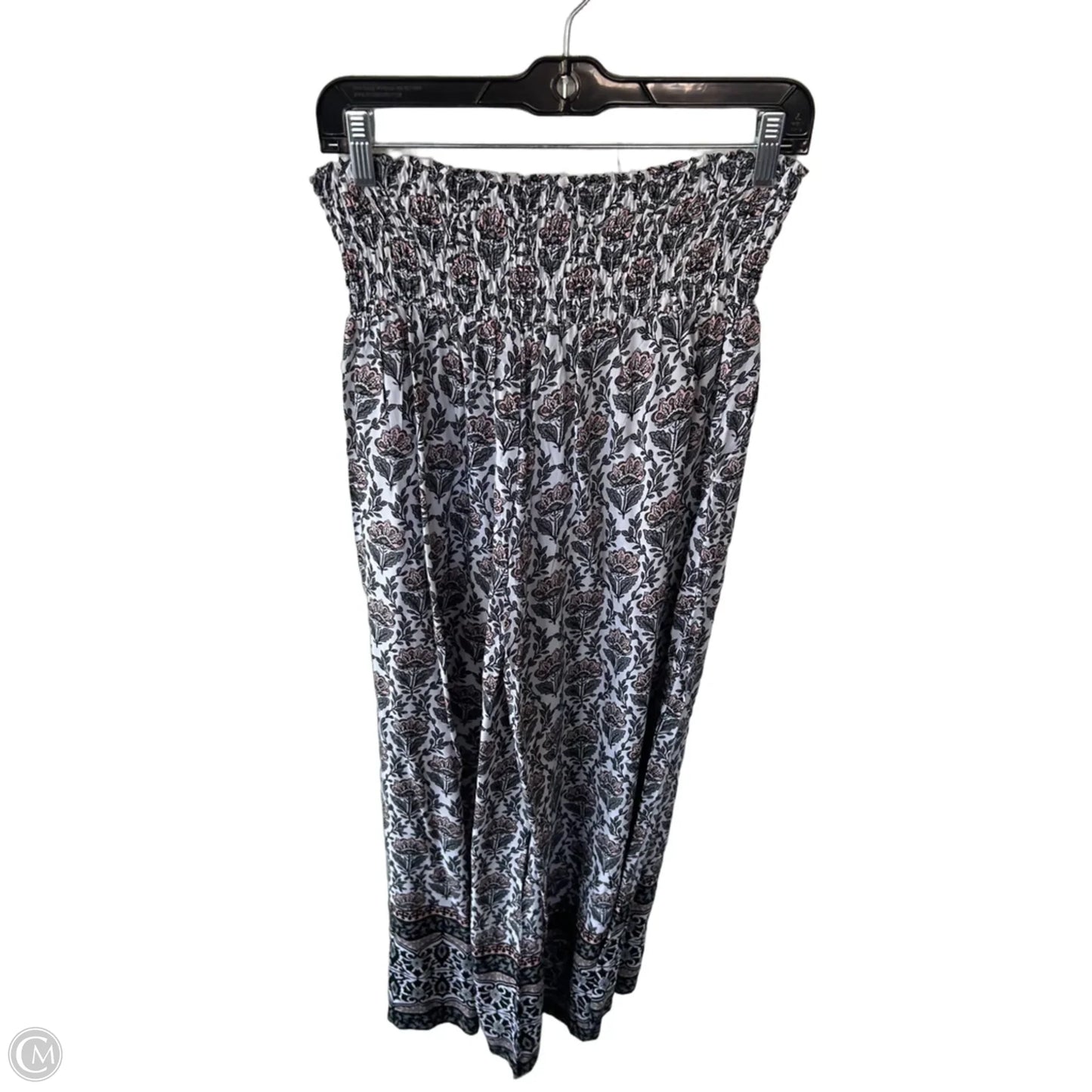 Pants Wide Leg By Clothes Mentor In Black & White, Size: S