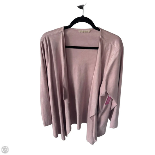 Blazer By Soft Surroundings In Pink, Size: 2x