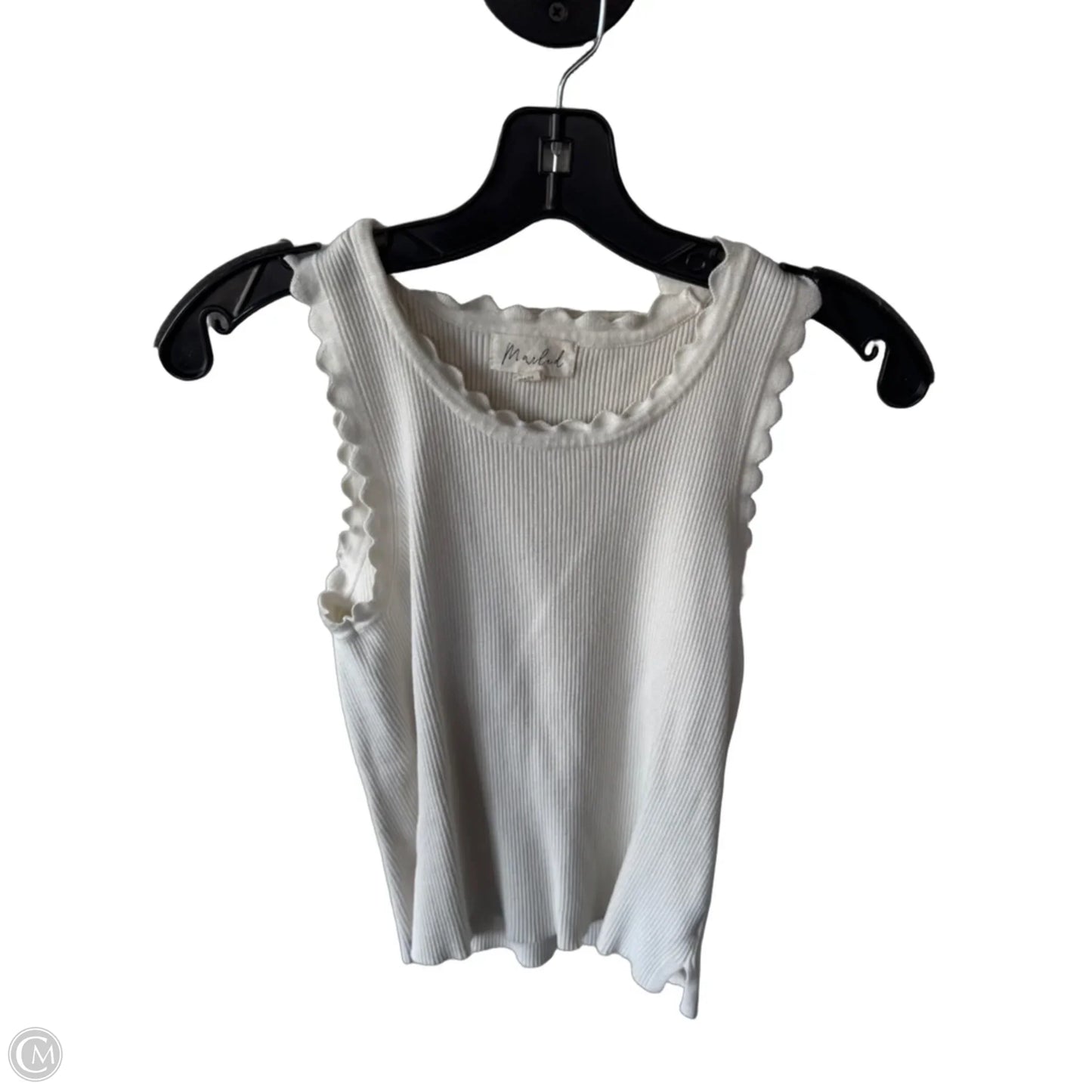 Vest Sweater By Marled In Cream, Size: L