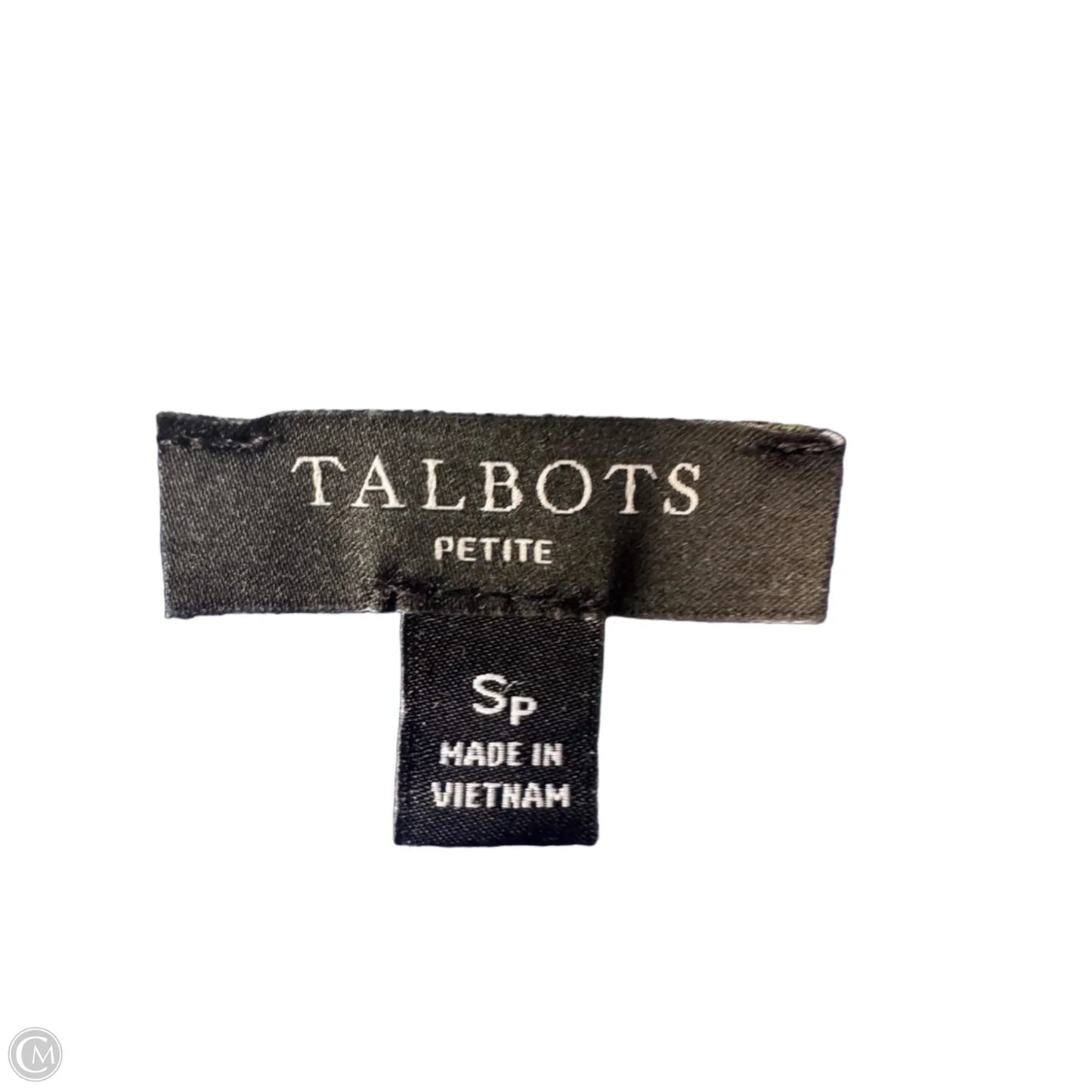 Sweater Cardigan By Talbots In Blue, Size: Sp