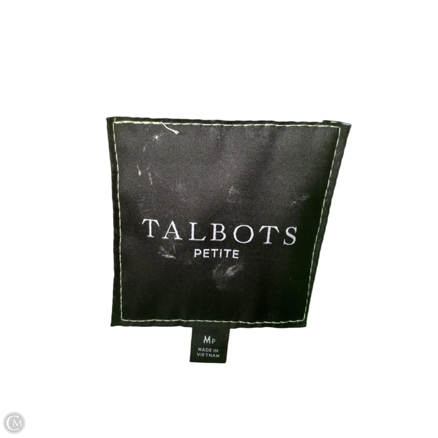 Jacket Puffer & Quilted By Talbots In Green, Size: Mp