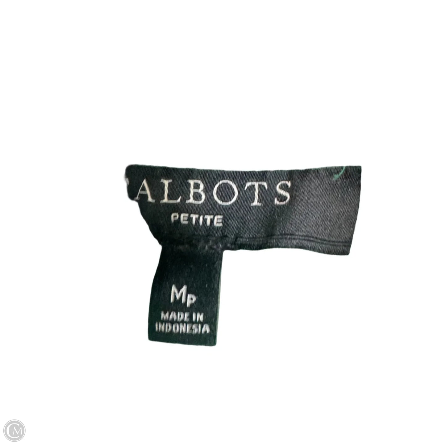 Jacket Other By Talbots In Green, Size: Mp
