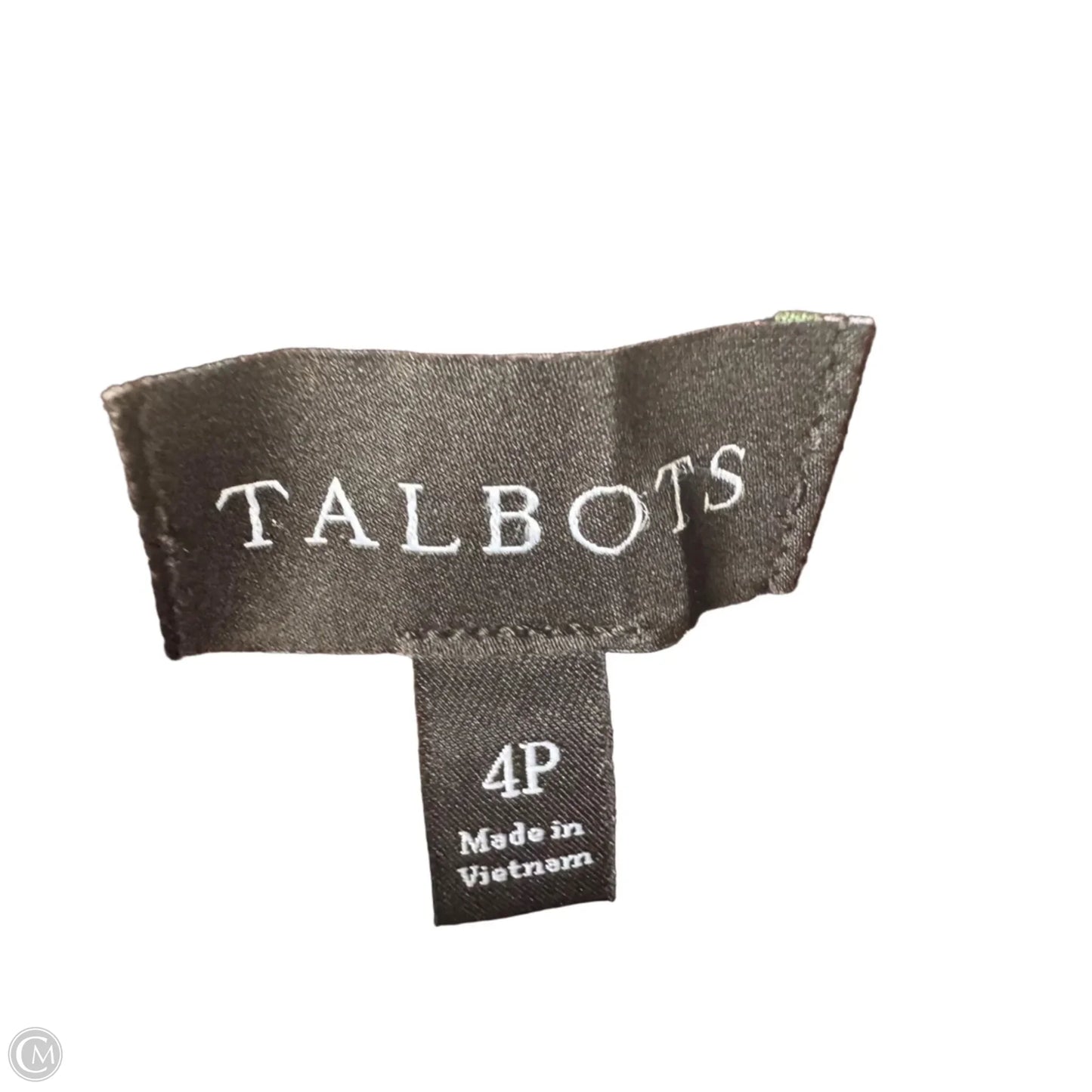 Pants Linen By Talbots In Brown, Size: 4p