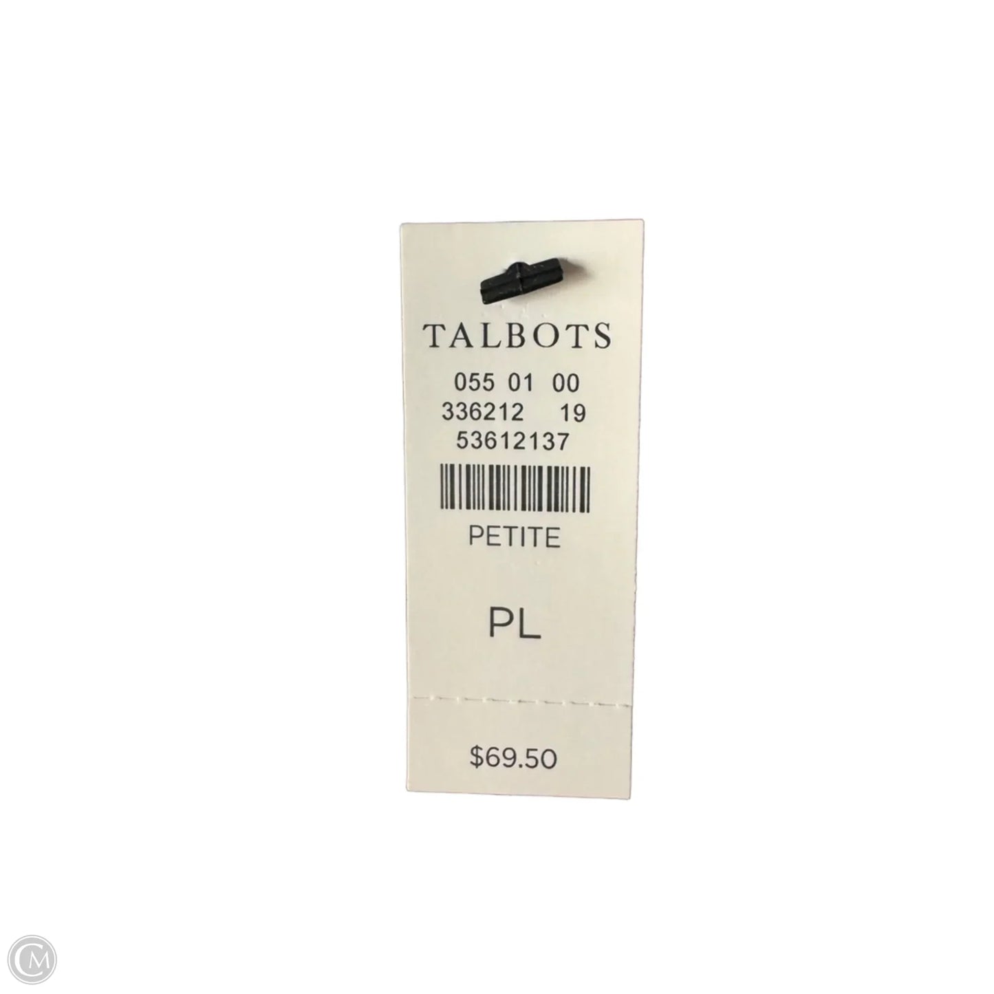 Blouse Long Sleeve By Talbots In Blue & Green, Size: Lp