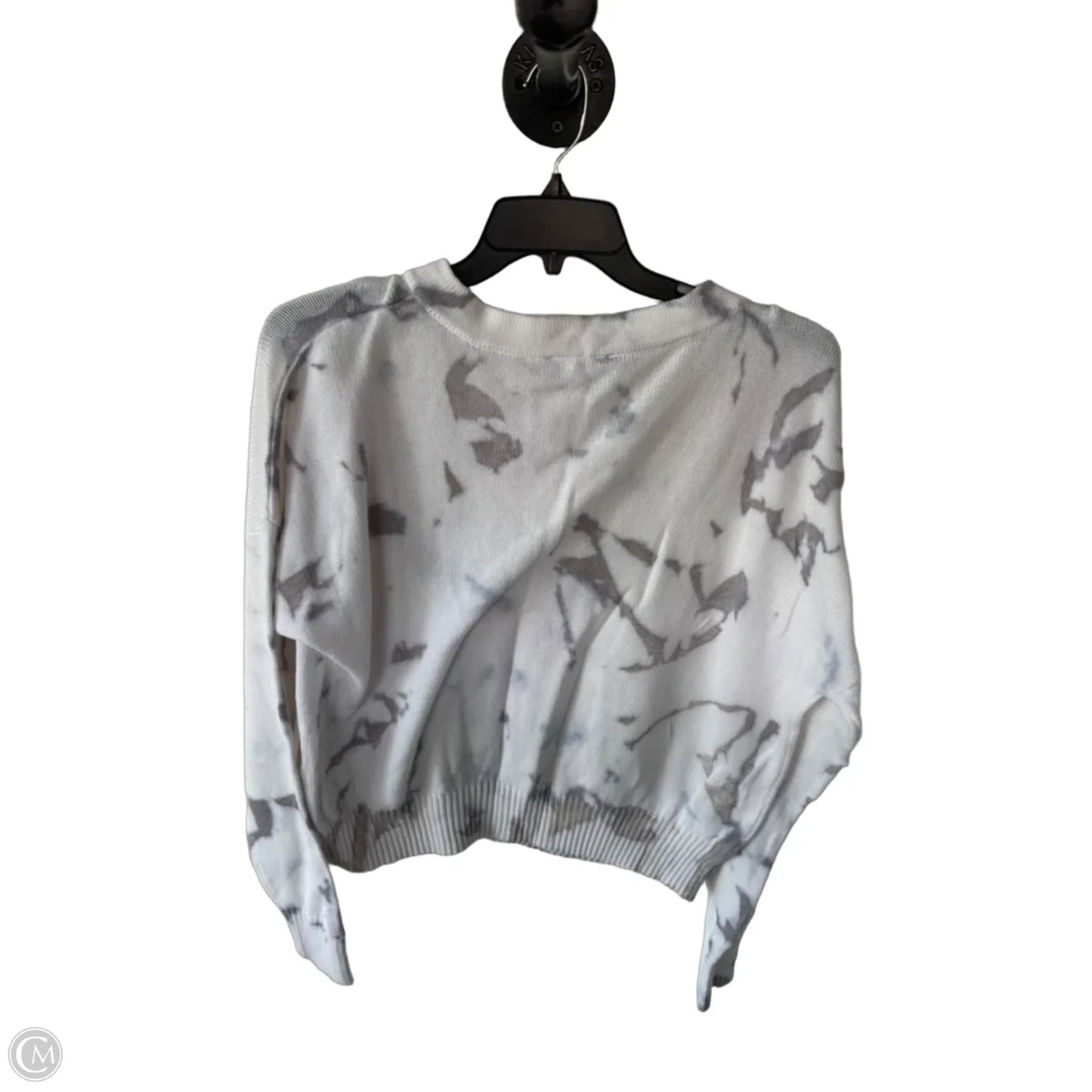 Sweater By Lulus In Grey & White, Size: Xl