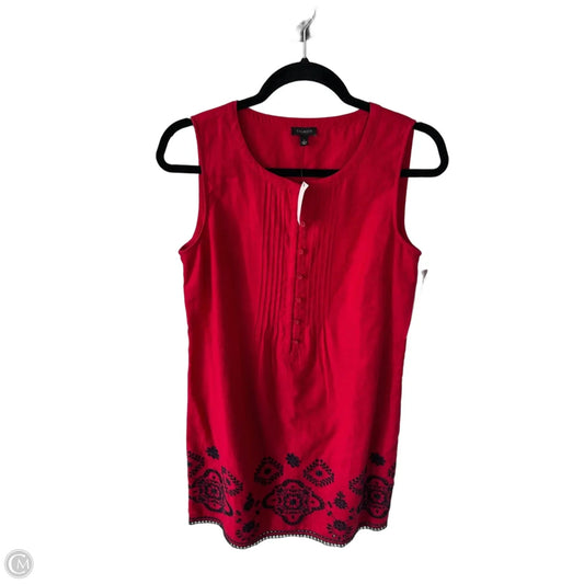Dress Work By Talbots In Red, Size: S