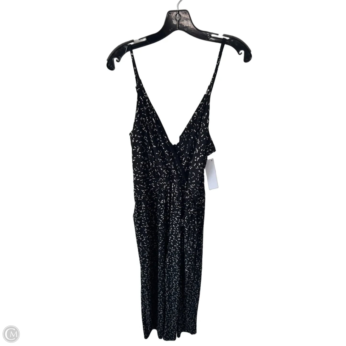 Jumpsuit By Cme In Black & Cream, Size: L