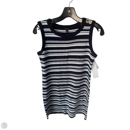Dress Casual Short By Talbots In Blue & White, Size: Xs