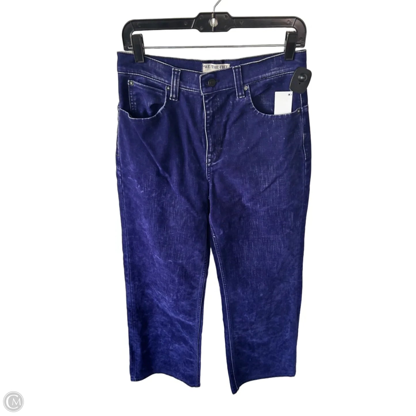 Jeans Boot Cut By We The Free In Blue & Purple, Size: 6