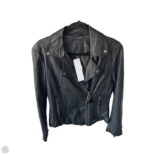 Jacket Moto By Max Studio In Black, Size: S