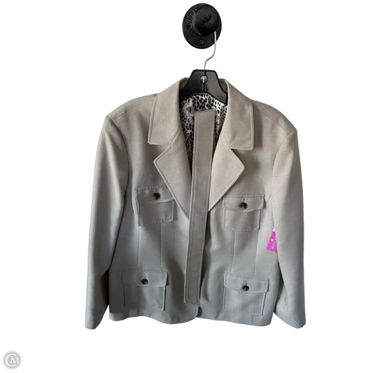 Blazer By Kasper In Tan, Size: 1x