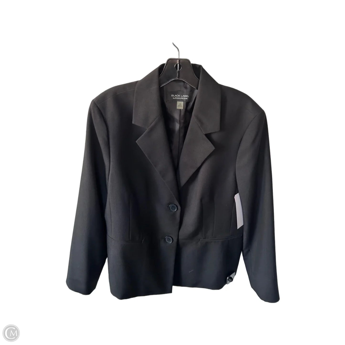 Blazer By Black Label In Black, Size: Xl