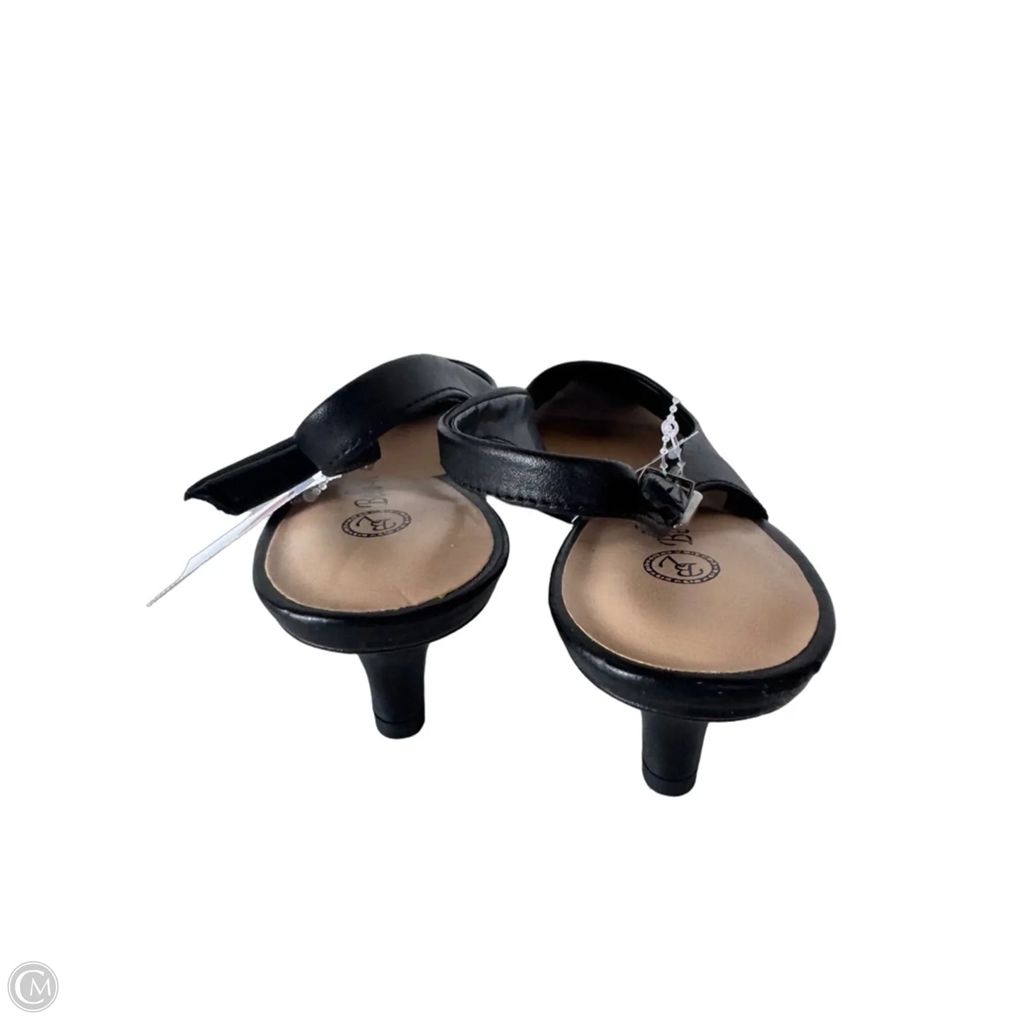 Shoes Heels Kitten By Clothes Mentor In Black, Size: 8