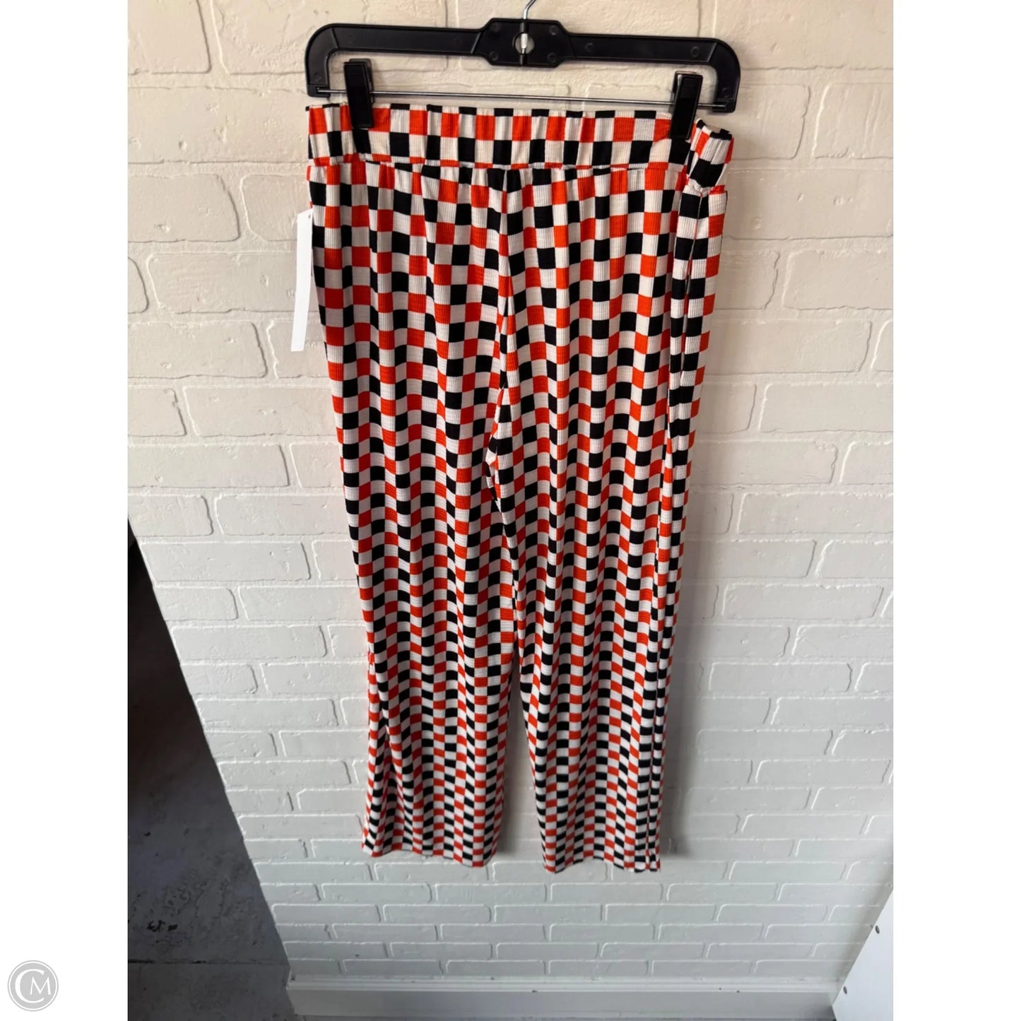 Pants Other By Clothes Mentor In Black & Orange, Size: M