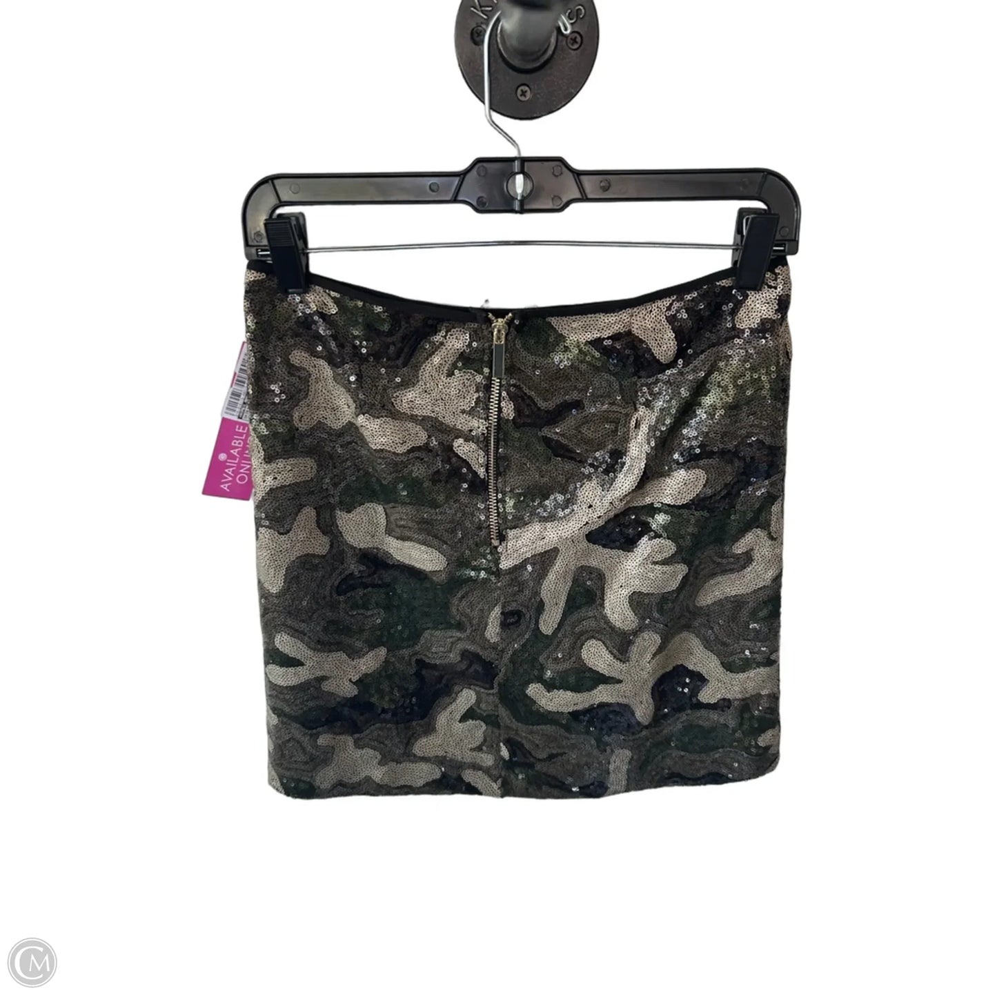 Skirt Mini & Short By Romeo And Juliet In Camouflage Print, Size: S
