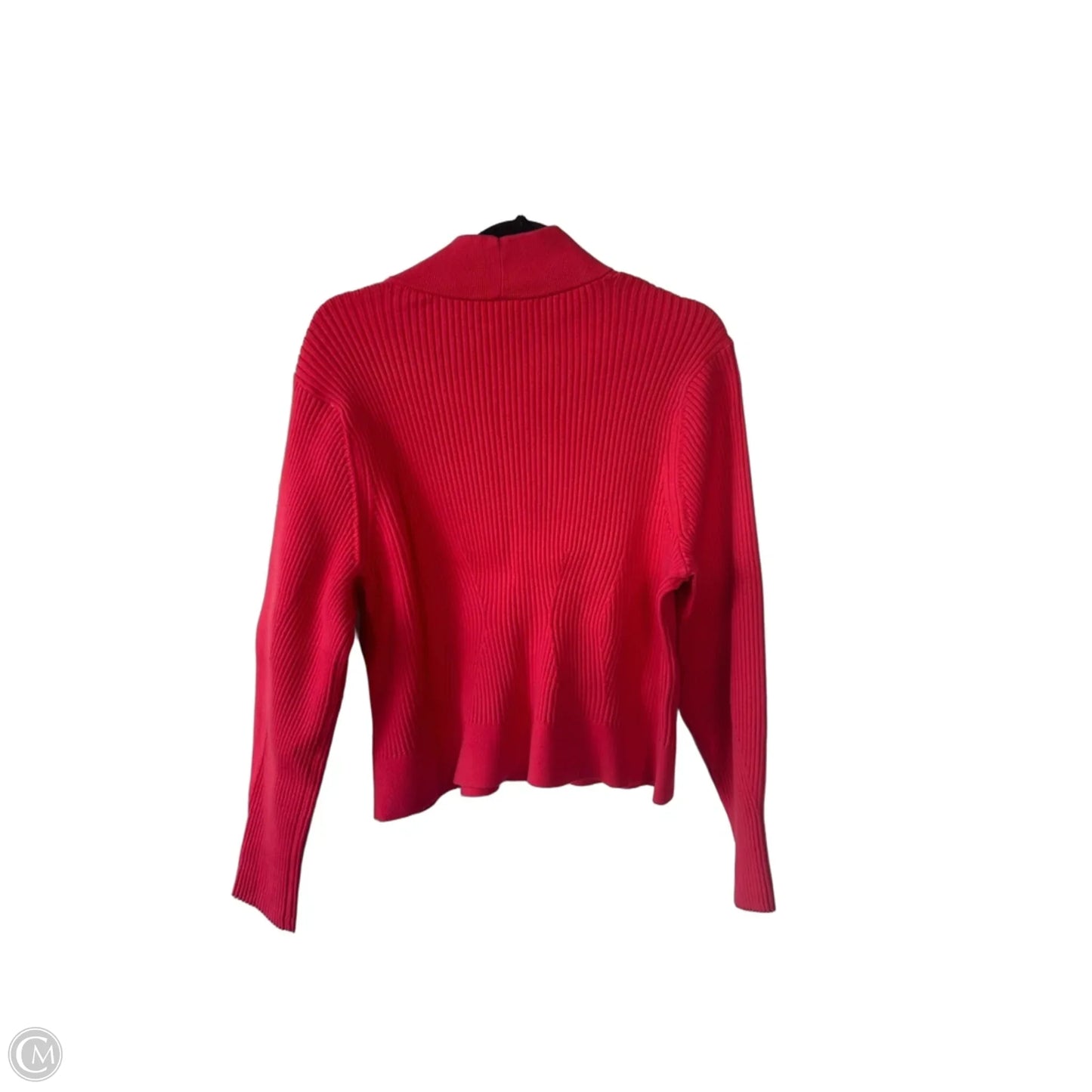 Sweater Cardigan By Cabi In Coral, Size: Xl