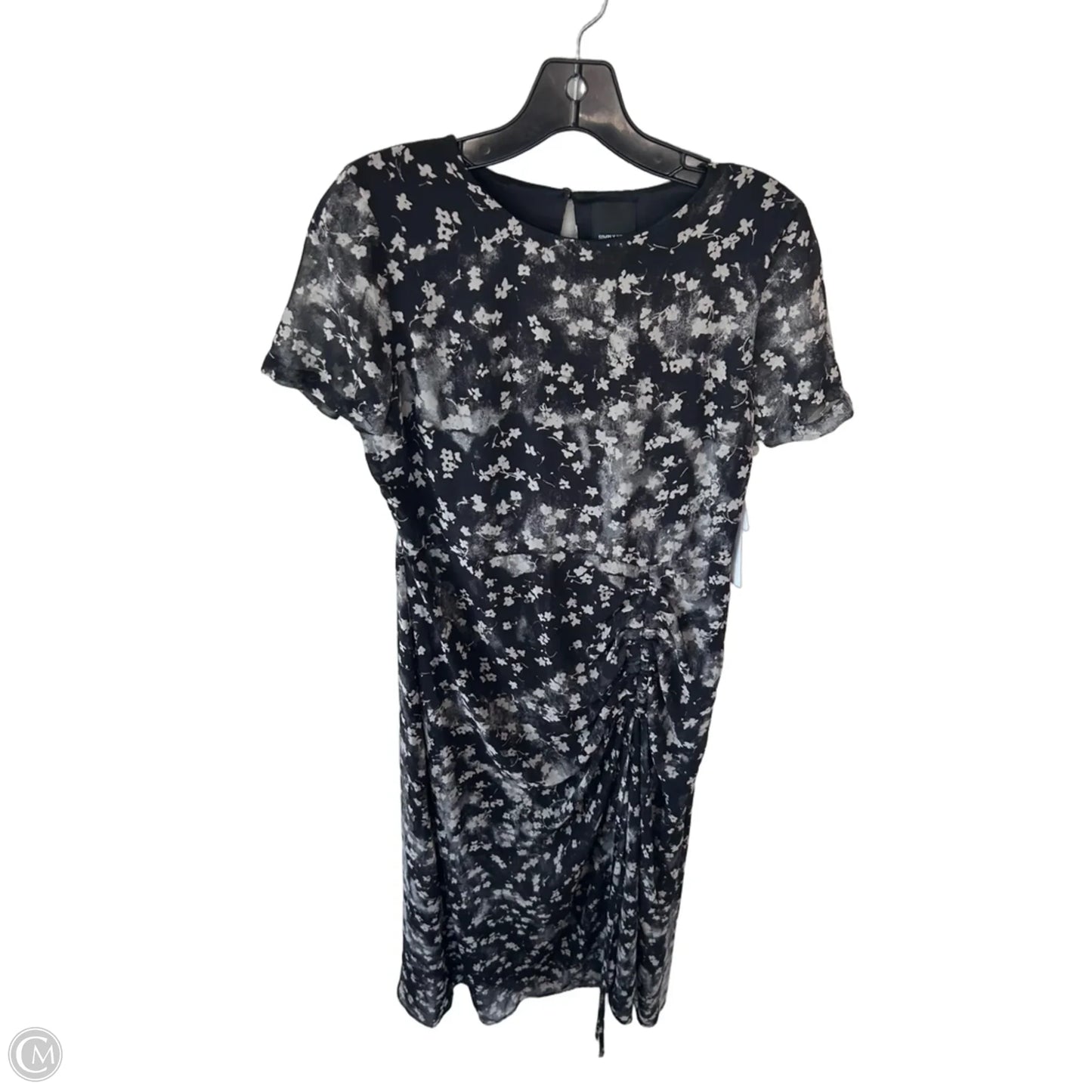 Dress Work By Simply Vera In Black & Tan, Size: S