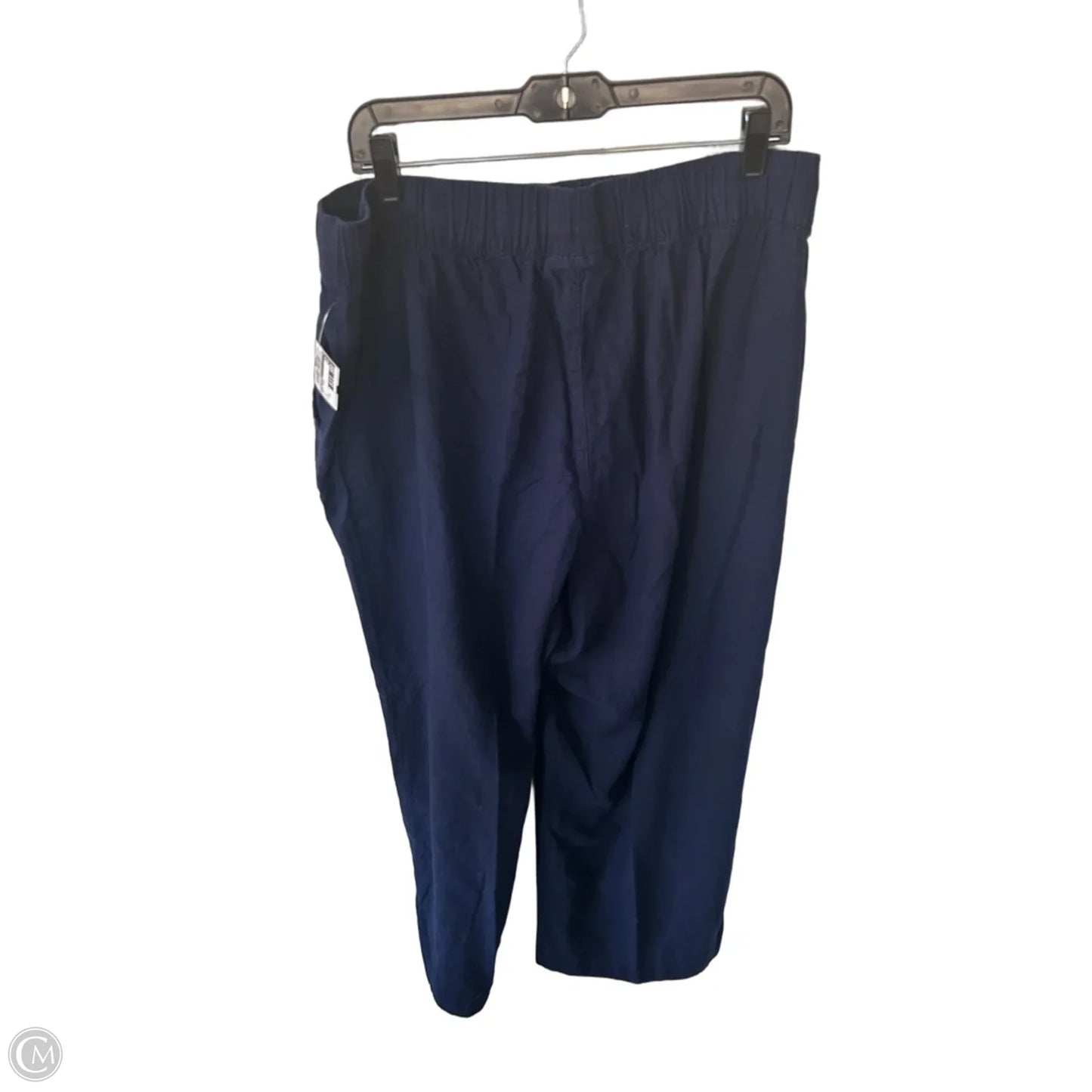Pants Linen By Lane Bryant In Blue, Size: 16l