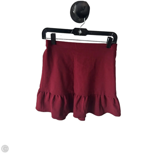 Skirt Mini & Short By J. Crew In Red, Size: 4