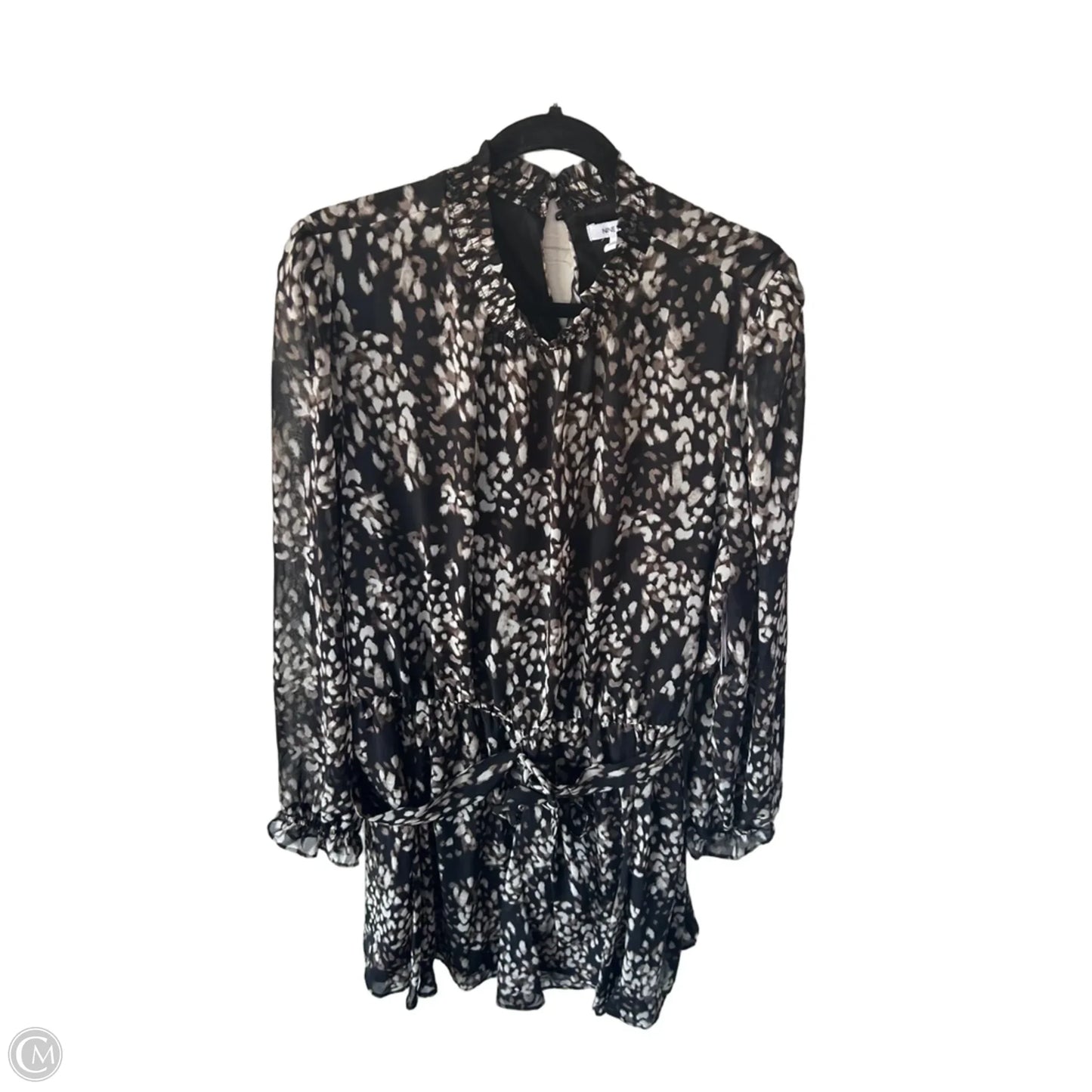 Dress Work By Nine West In Black & Brown, Size: Xxl