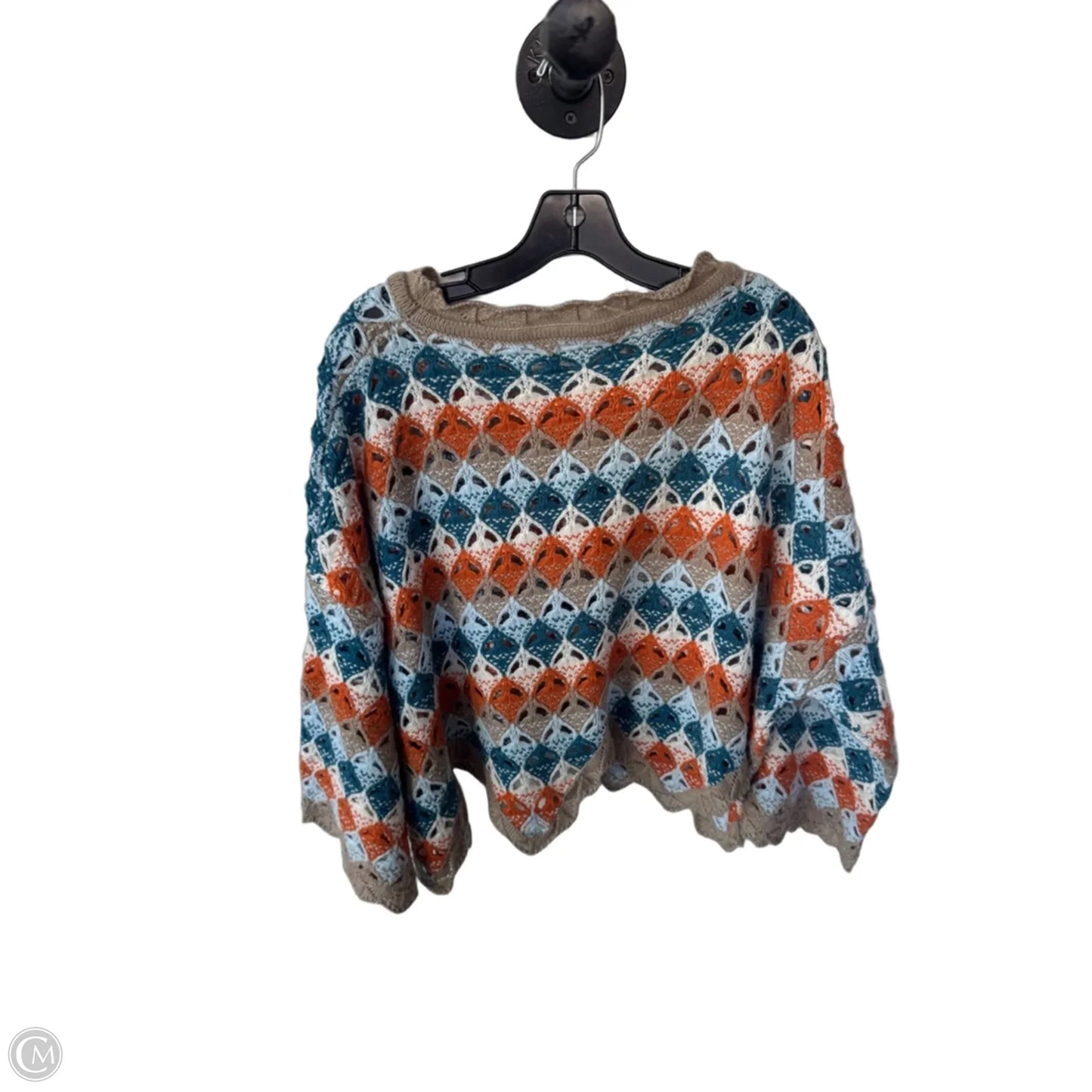 Sweater By Umgee In Blue & Orange, Size: S