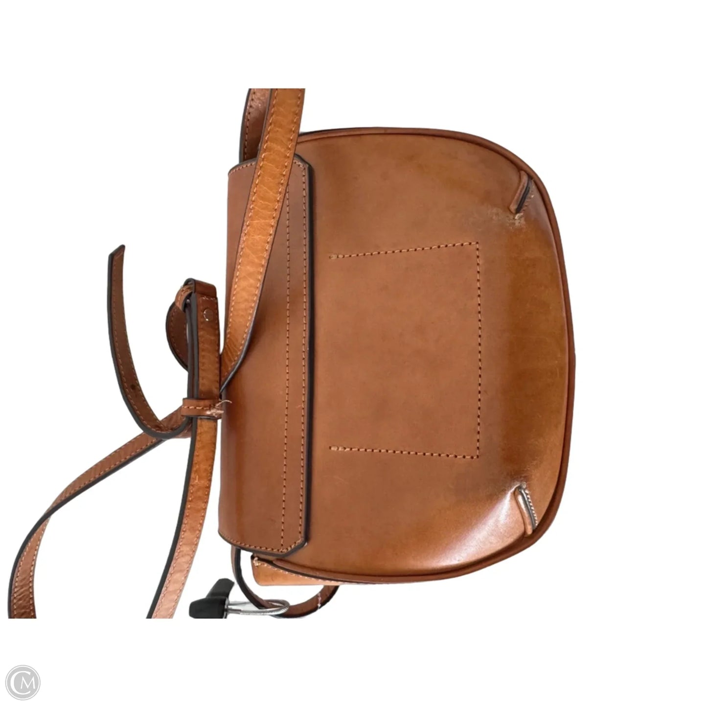 Crossbody Leather By Banana Republic, Size: Large