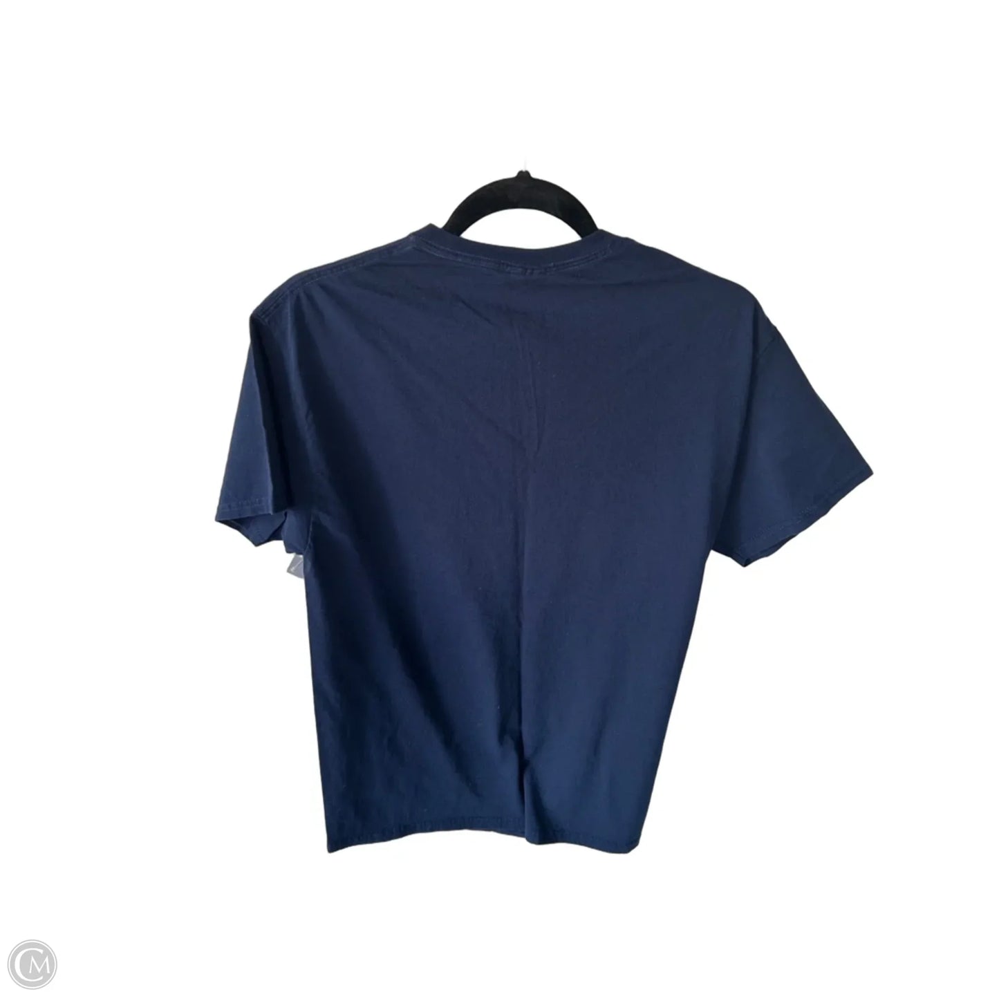 Top Short Sleeve Basic By Hanes In Blue & Pink, Size: M