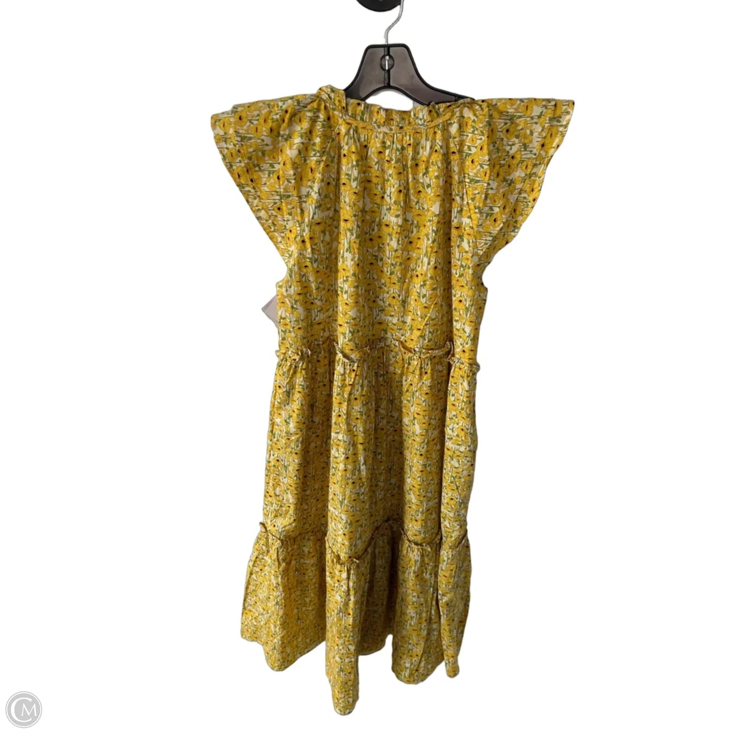 Dress Casual Midi By &merci In Yellow, Size: S