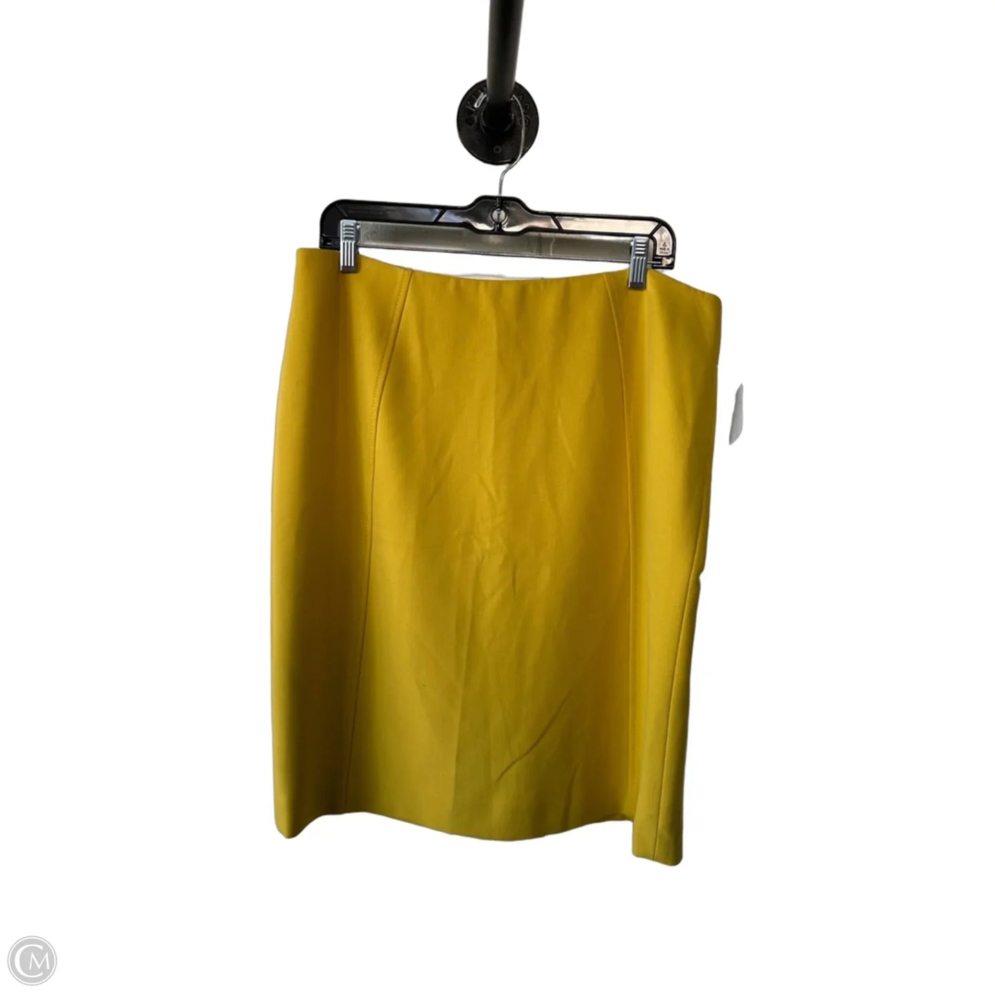 Skirt Mini & Short By Halogen In Yellow, Size: 14