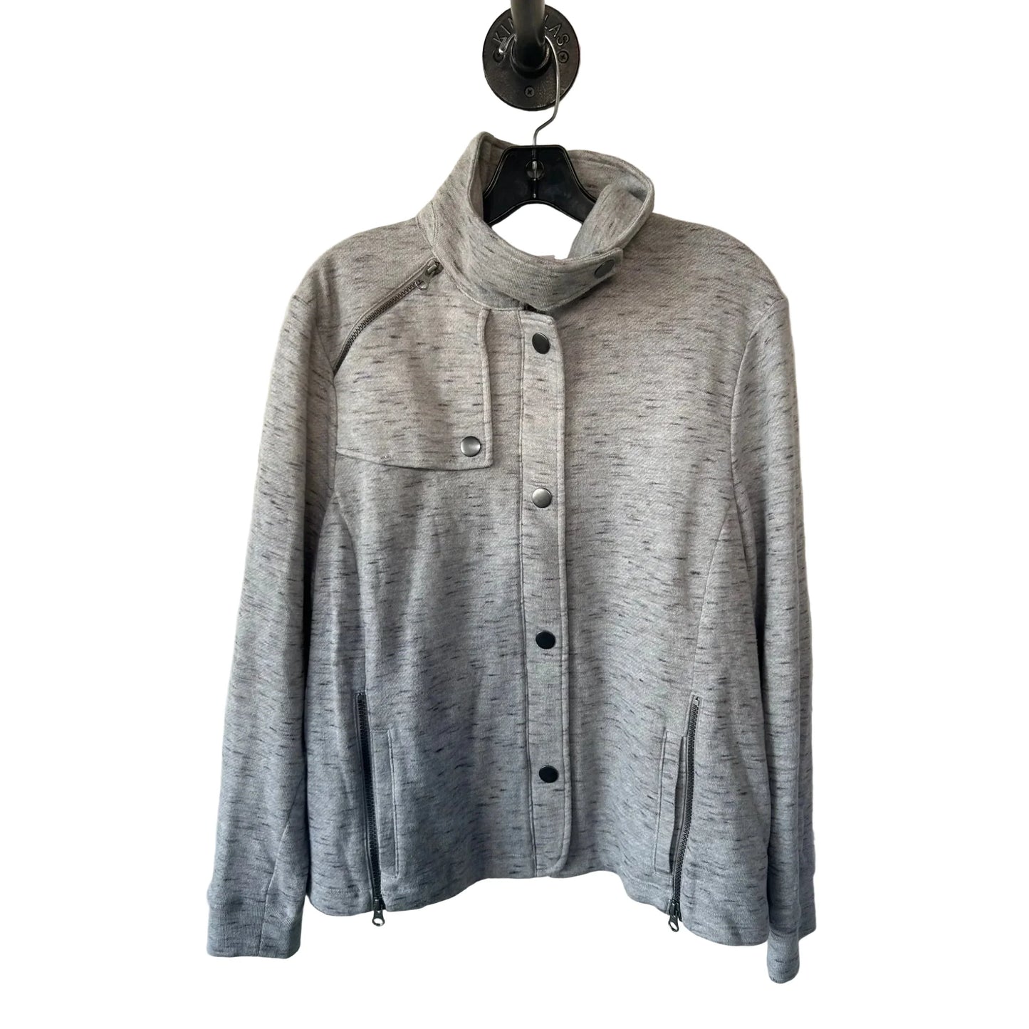 Jacket Other By Cabi In Grey & Tan, Size: Xl