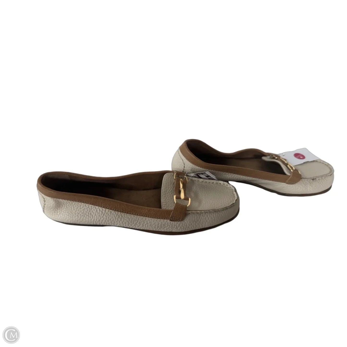 Shoes Flats By Aerosoles In Cream & Tan, Size: 8.5